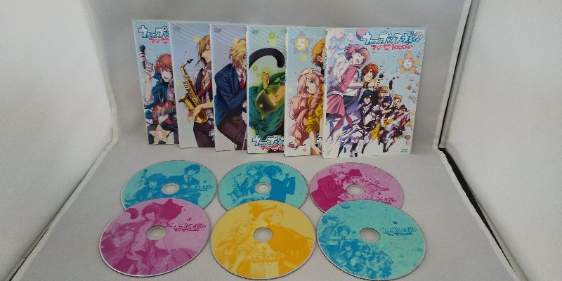 090-2731 送料無料 うたのプリンスさまっ マジLOVE1000% 全6巻 ディスクにキズ有り レンタル版 ジャケットとディスクのみ拍卖