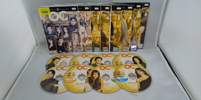 090-2781 送料無料 THE OC ファイナル・シーズン 全8巻 ディスクにキズ有り レンタル版 ジャケットとディスクのみ拍卖