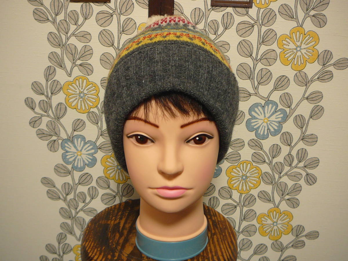 ナイスクラップ 可愛い ビーニー ボンボン 拍卖