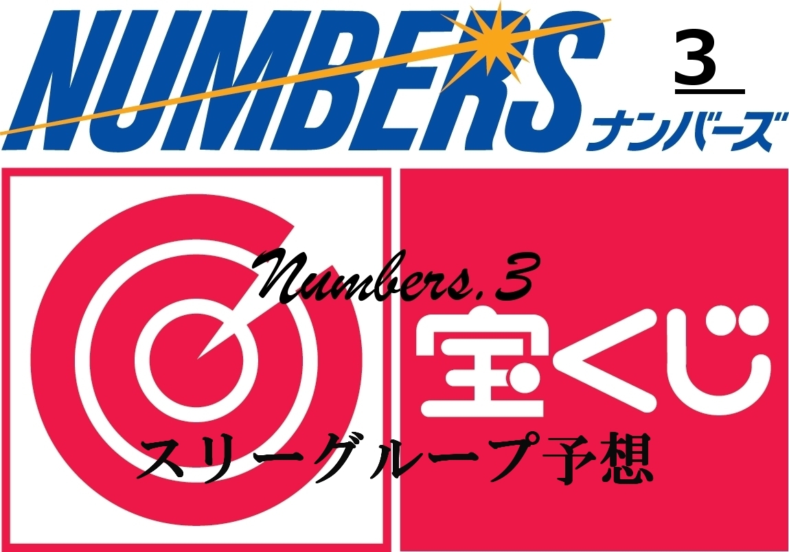 ナンバーズ3 / スリーグループ予想+傾向表・数字ランキング+その他による / 当ててください! 拍卖