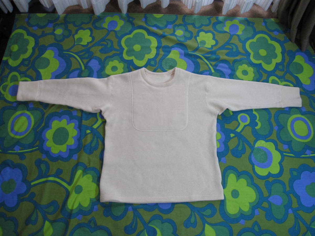 WILD THINGS ワイルドシングス POLARTEC 厚手フリース サイズ40 ベージュ ポリエステル100 使用少ないキレイ アウトドア キャンプ拍卖