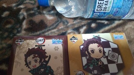 88*【新品未使用品】*新品未開封 鬼滅の刃 ラバーストラップ&ラバーコースター 一番くじ 炭治郎 送料無料拍卖