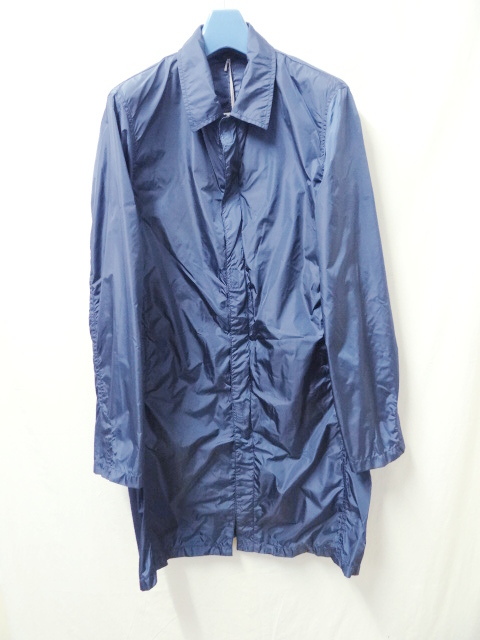 M.I.D.A. ミダ 新品未使用 バッカブルナイロンコート NAVY 40サイズ拍卖