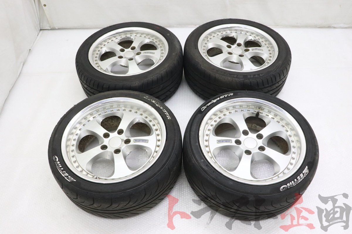 1101201419 絶版 希少 RE雨宮 ディスモンド AW-7 17x8.0 35 PCD114.3 / 17x8.5 29 PCD114.3 トラスト企画 U拍卖