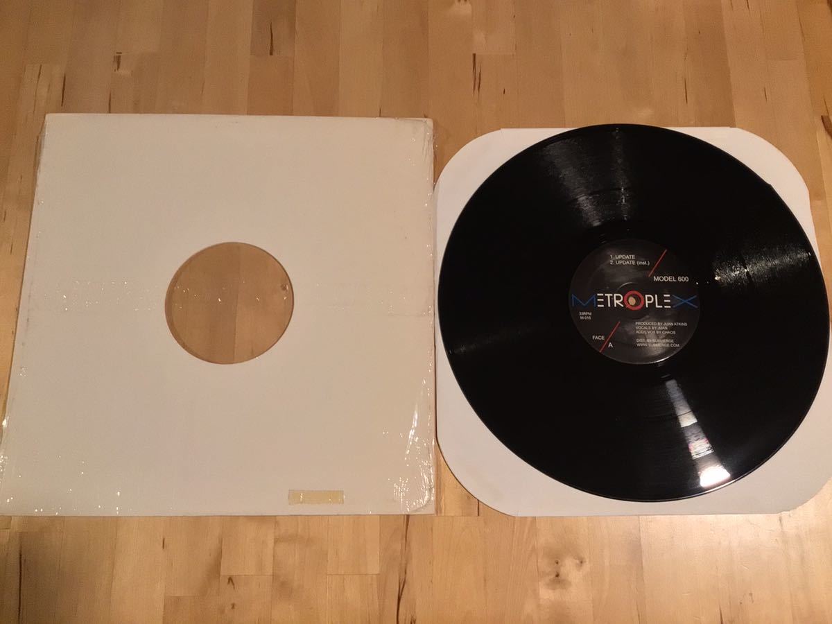 【シュリンク残12EP】MODEL 600 / UPDATE (M-015) / JUAN ATKINS / MAD MIKE / METROPLEX / 2002年USオリジナル盤美品拍卖