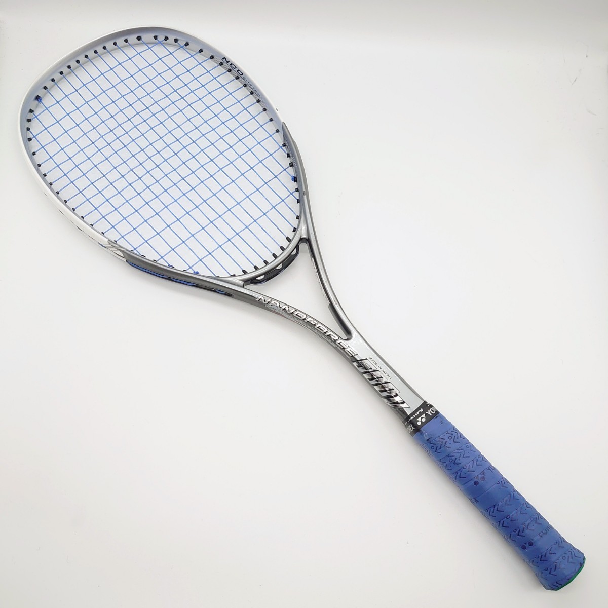 YONEX NANOFORCE 500V ヨネックス ナノフォース ソフトテニス ソフテニ ラケット シルバー ホワイト 公式 スポーツ ブランド tp-23x584拍卖