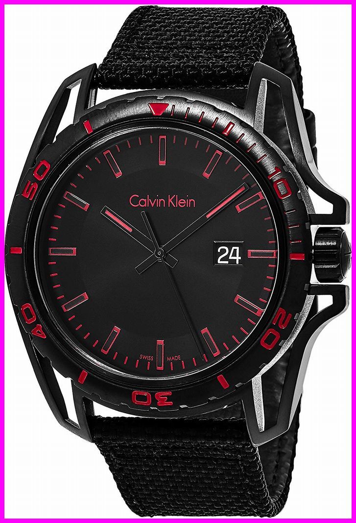 【カルバンクライン CALVIN KLEIN 】EARTH アース ブラック ファブリック K5Y31ZB1拍卖