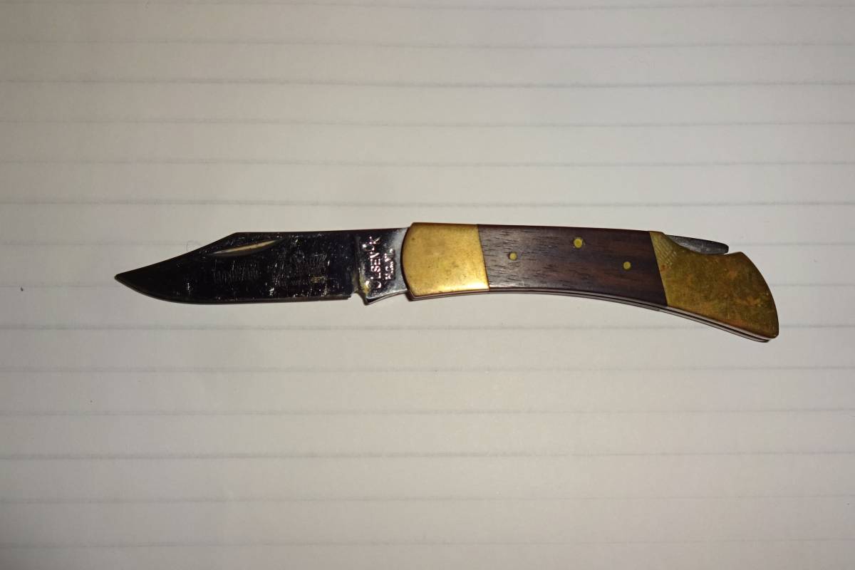 COLORADO THE WETERN コロラドウエスタンナイフ 折りたたみナイフ 440ステンレス 日本製 全長(約)13cm拍卖