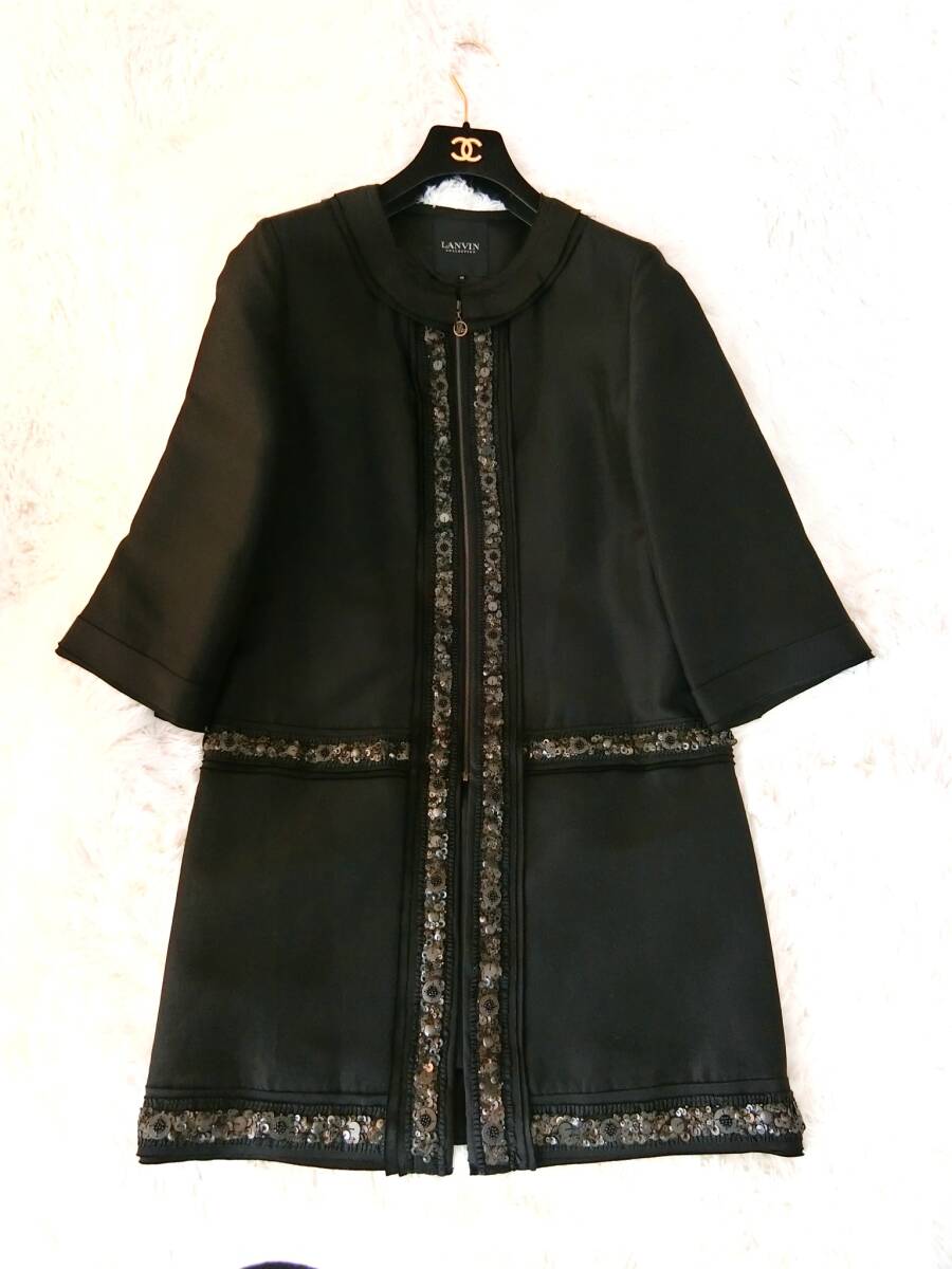 ランバン コレクション ◆スプリング コート / ロング ジャケット ◆ サイズ40 ◆ LANVIN COLLECTION ◆レディース拍卖