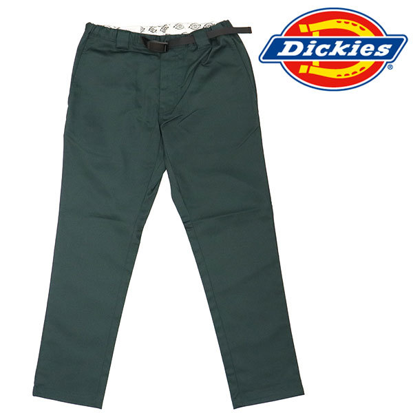 Dickies (ディッキーズ) WD5858 TCストレッチ クライミング ロングパンツ DK013 GHハンターグリーン S拍卖
