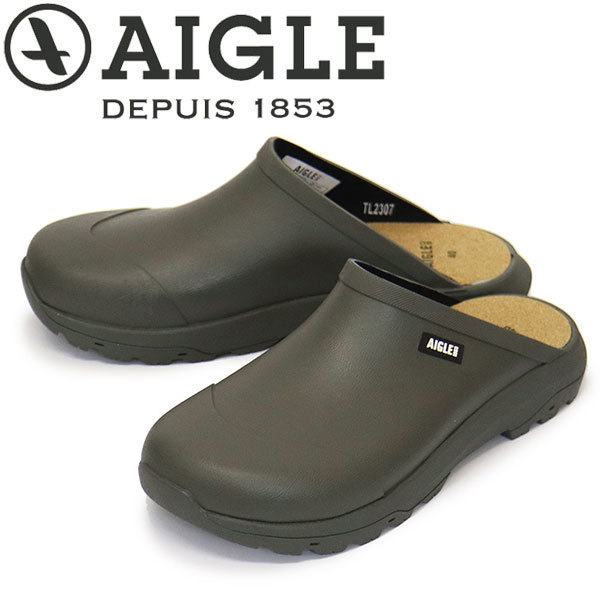 AIGLE (エーグル) ZZHS065 CORLAY M ラバー サボ ユニセックス クロッグシューズ 005 AVOCAT AGL058 40-約25.0cm拍卖