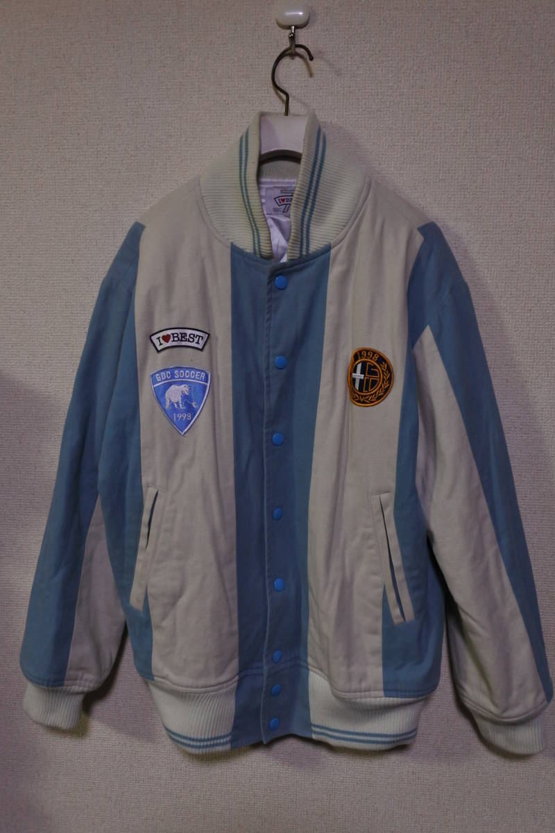 90's GDC SOCCER 1998 Varcity Jacket size M グランドキャニオン スタジャン 日本製 初期 降谷健志 kj拍卖