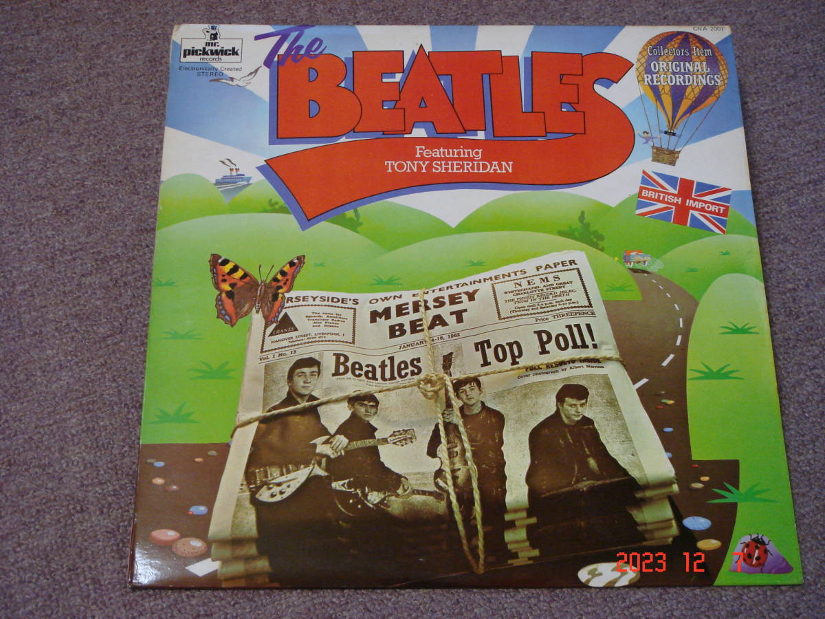 LP The Beatles The Beatles Featuring Tony Sheridan UK盤拍卖