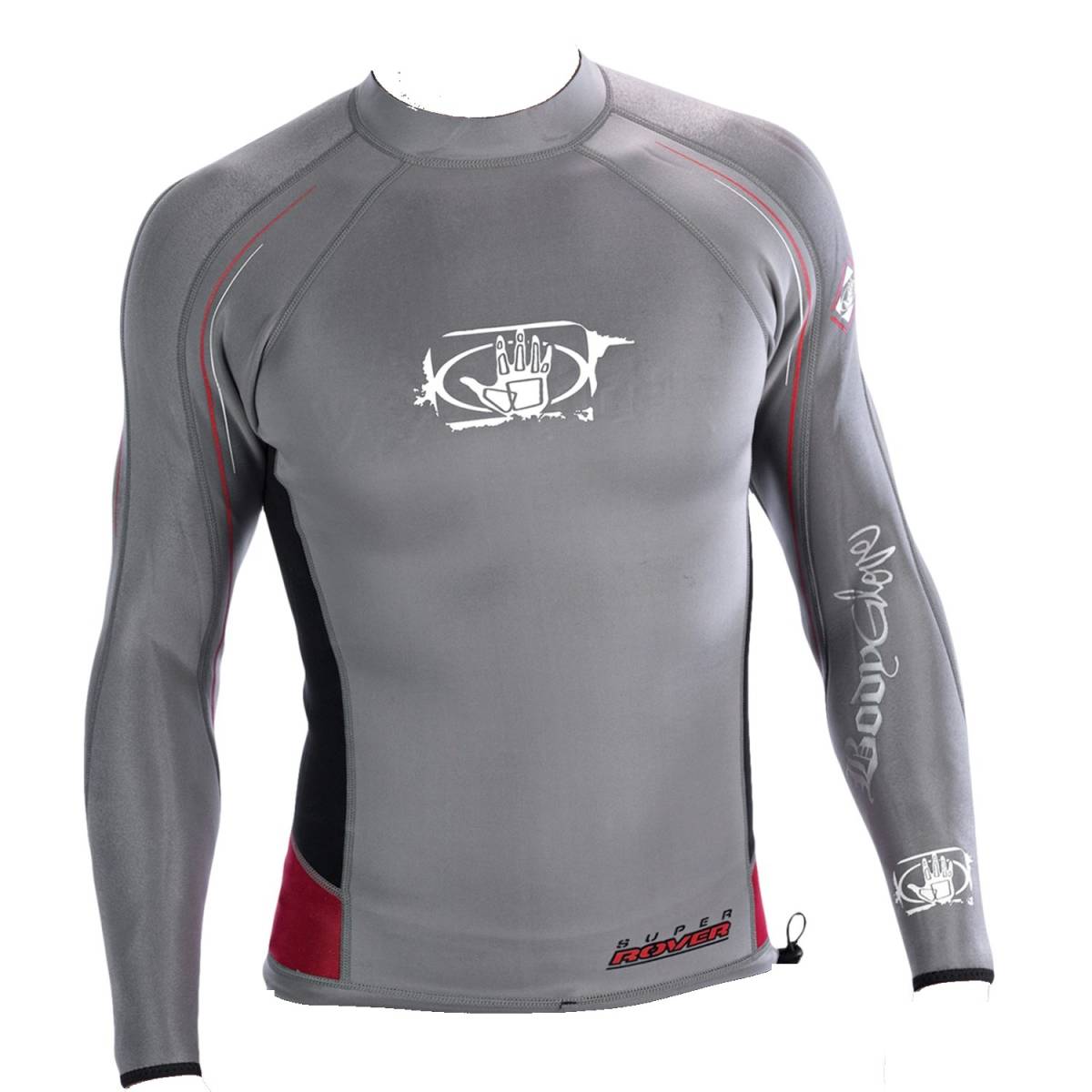 BODY GLOVE 1mm SUPER ROVER 長袖タッパ S 灰 リバーシブル拍卖