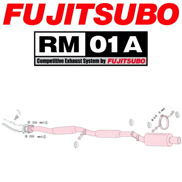 フジツボ RM-01Aマフラー GH-GDBインプレッサWRX STI H14/11~H16/6拍卖