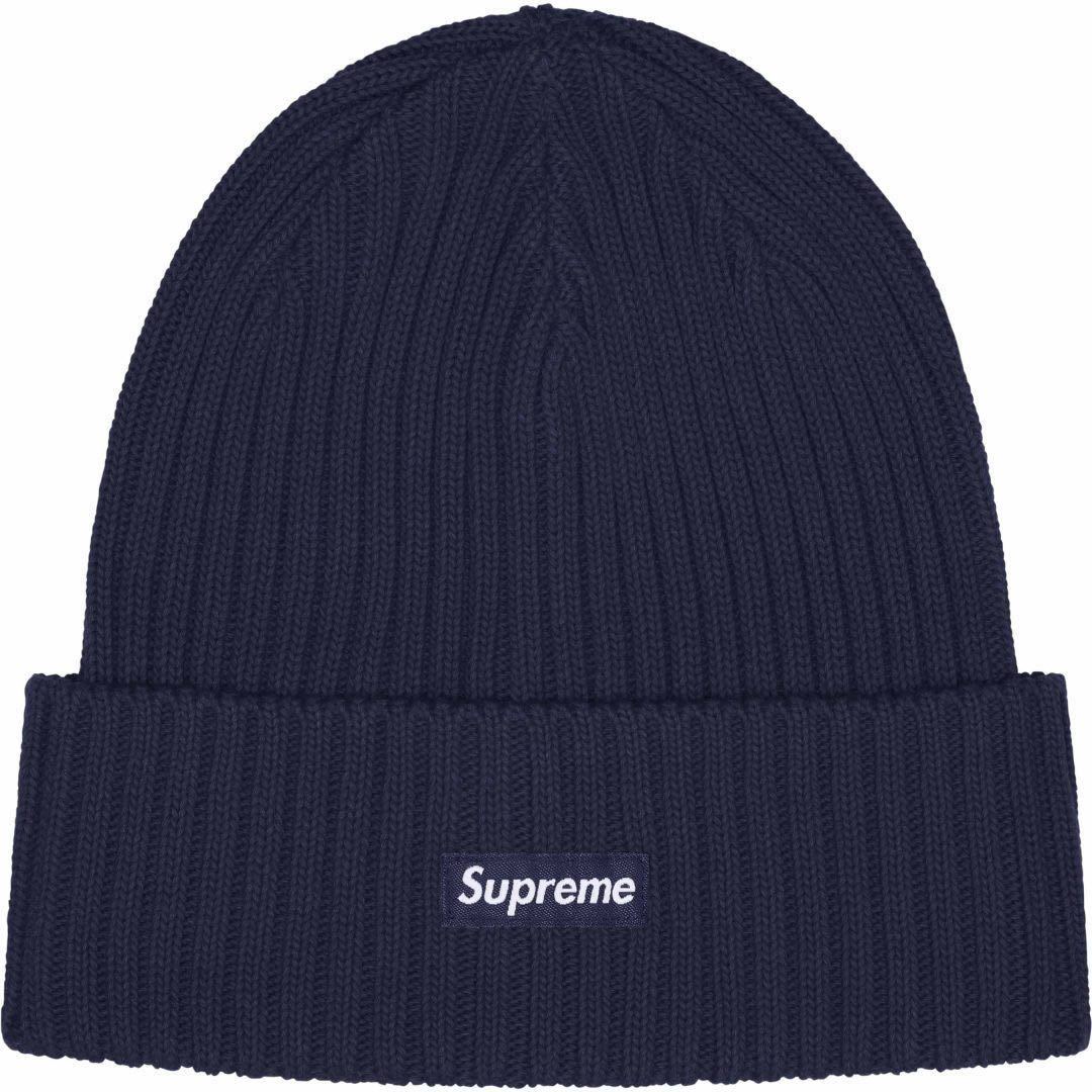 【新品未使用】 24SS 新品 SUPREME シュプリーム OVERDYED BEANIE オーバーダイドビーニー 帽子 ぼうし ニット帽 NAVY ネイビー拍卖