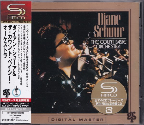 即決JAZZ 2【ダイアン・シューア & ザ・カウント・ベイシー・オーケストラ<初回生産限定盤>~《高音質・SHM-CD》】帯付/美品/廃盤拍卖