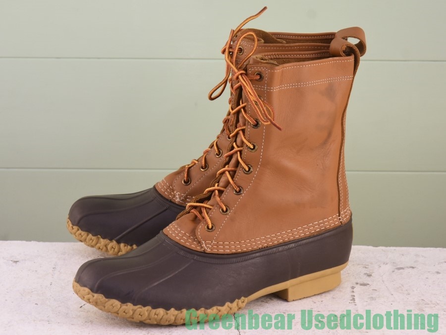 X688◆USA製【L.L.ビーン】ビーンブーツ 良い味 ワイズ細め 茶 ブラウン メンズ 11N 29cm拍卖
