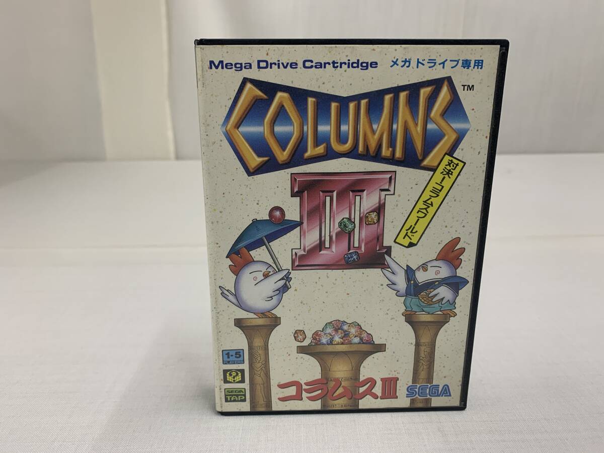 メガドライブ専用 コラムスⅢ SEGA 1~5人 G-4108拍卖