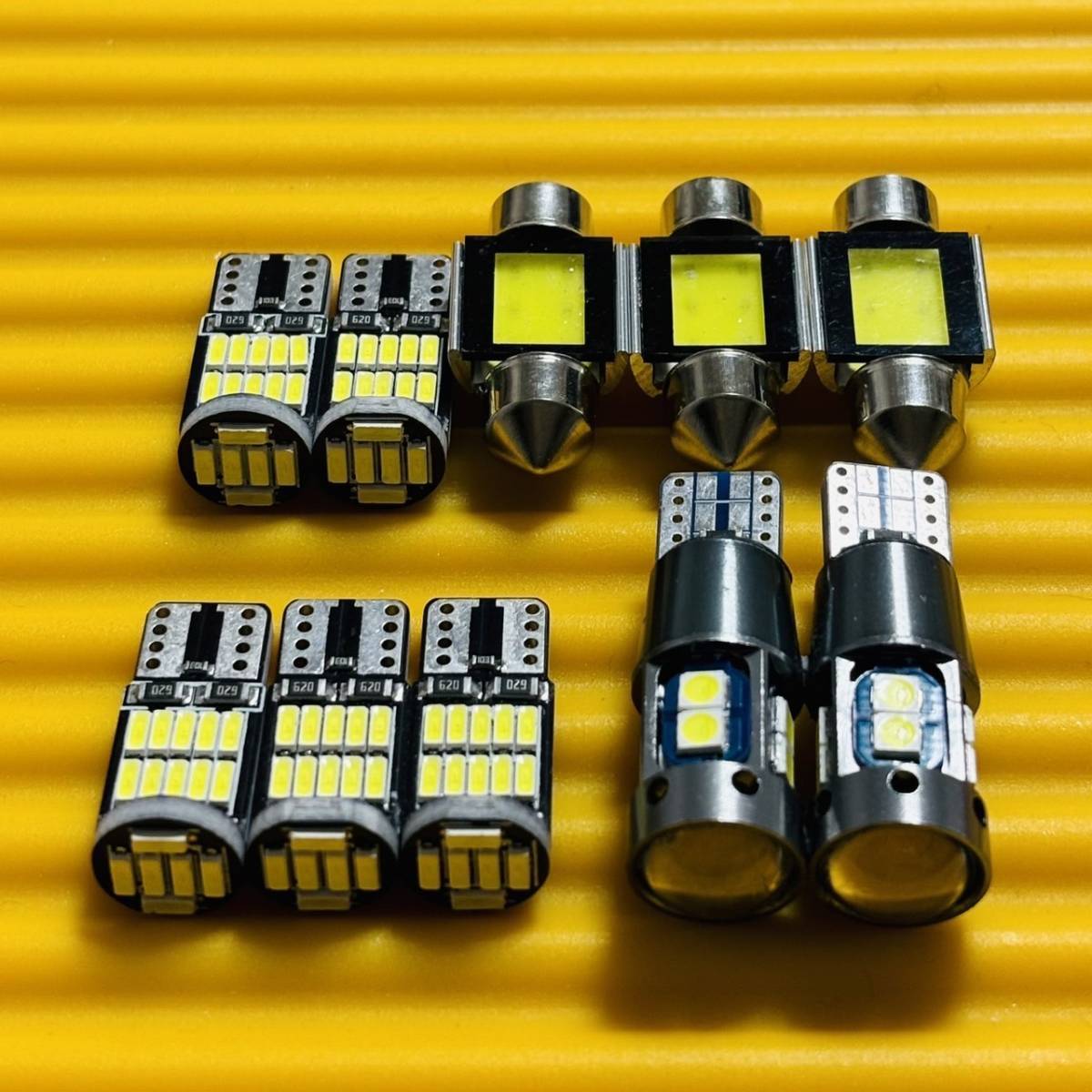 お得セット◇C26 セレナライダー T10 LED ルームランプセット10個セット 超爆光 室内灯 ナンバー スモールライト 日産 ホワイト拍卖