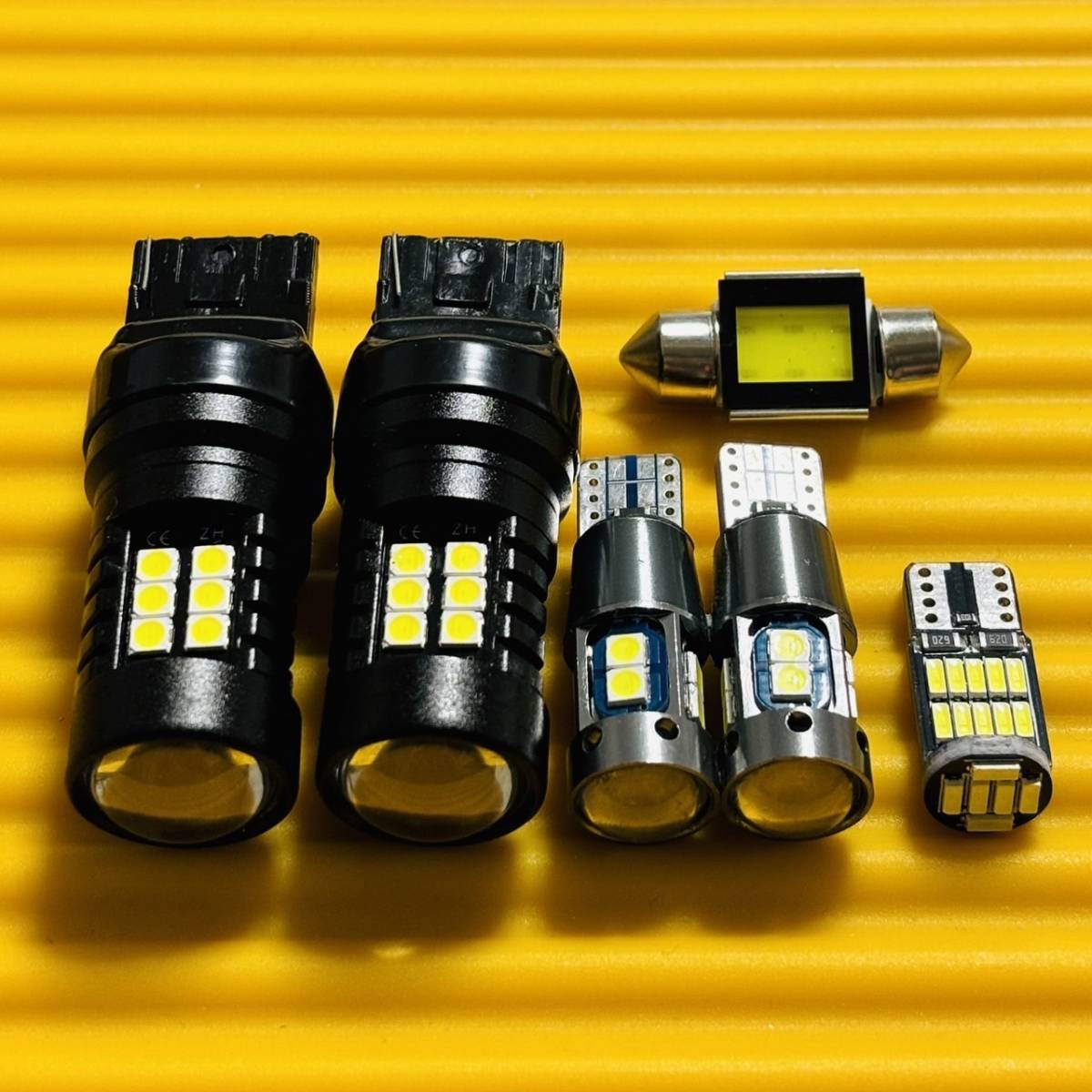 お得セット◇R1 RJ1 RJ2 超爆光 LED ルームランプ ポジション バックランプ ナンバー灯 6点セット ホワイト スバル拍卖