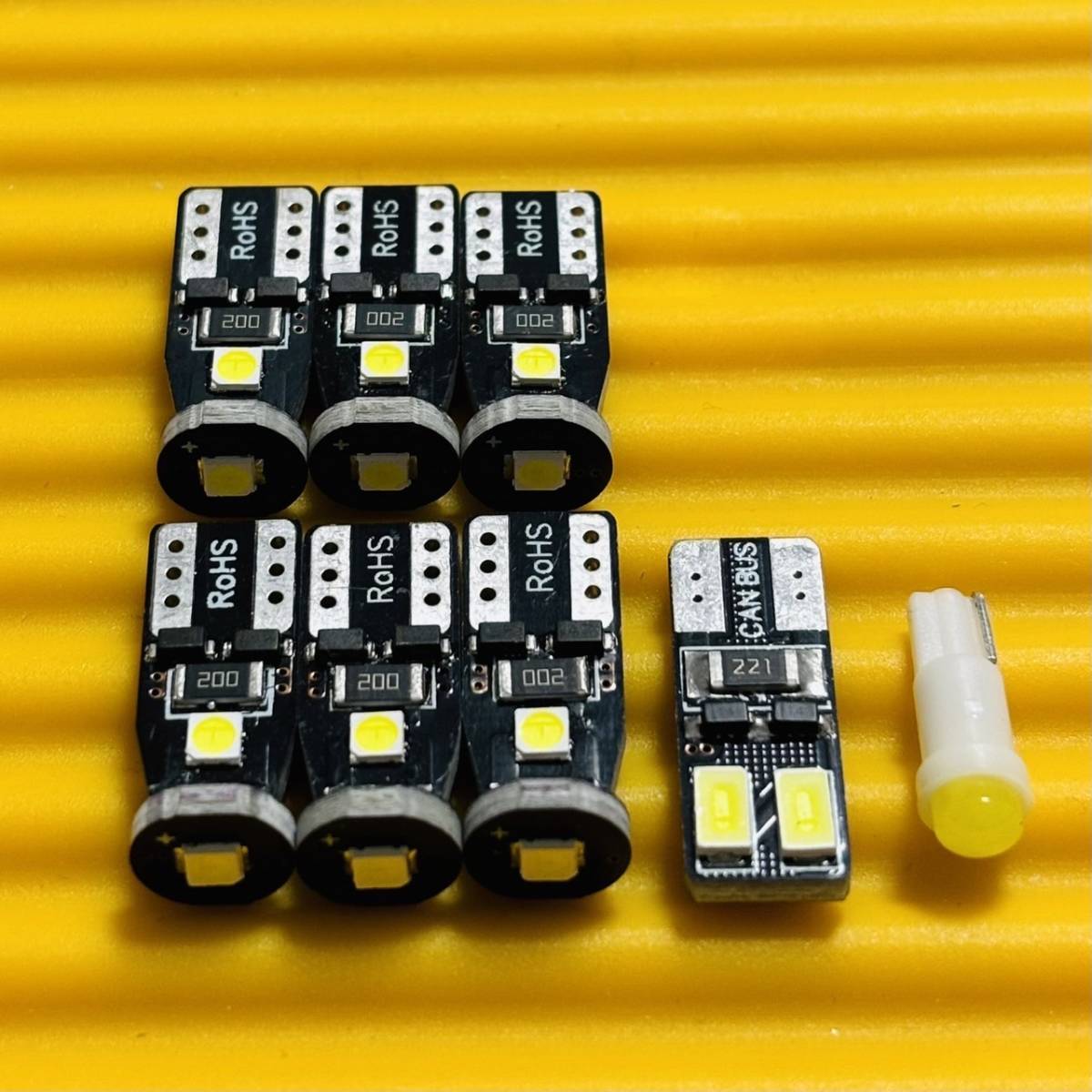 お得セット◇TZR250R RS SP SPR 3XV 3MA R1-Z 3XC メーターパネル用LED 8個セット 無極性込 ヤマハ YAMAHA 明るい拍卖