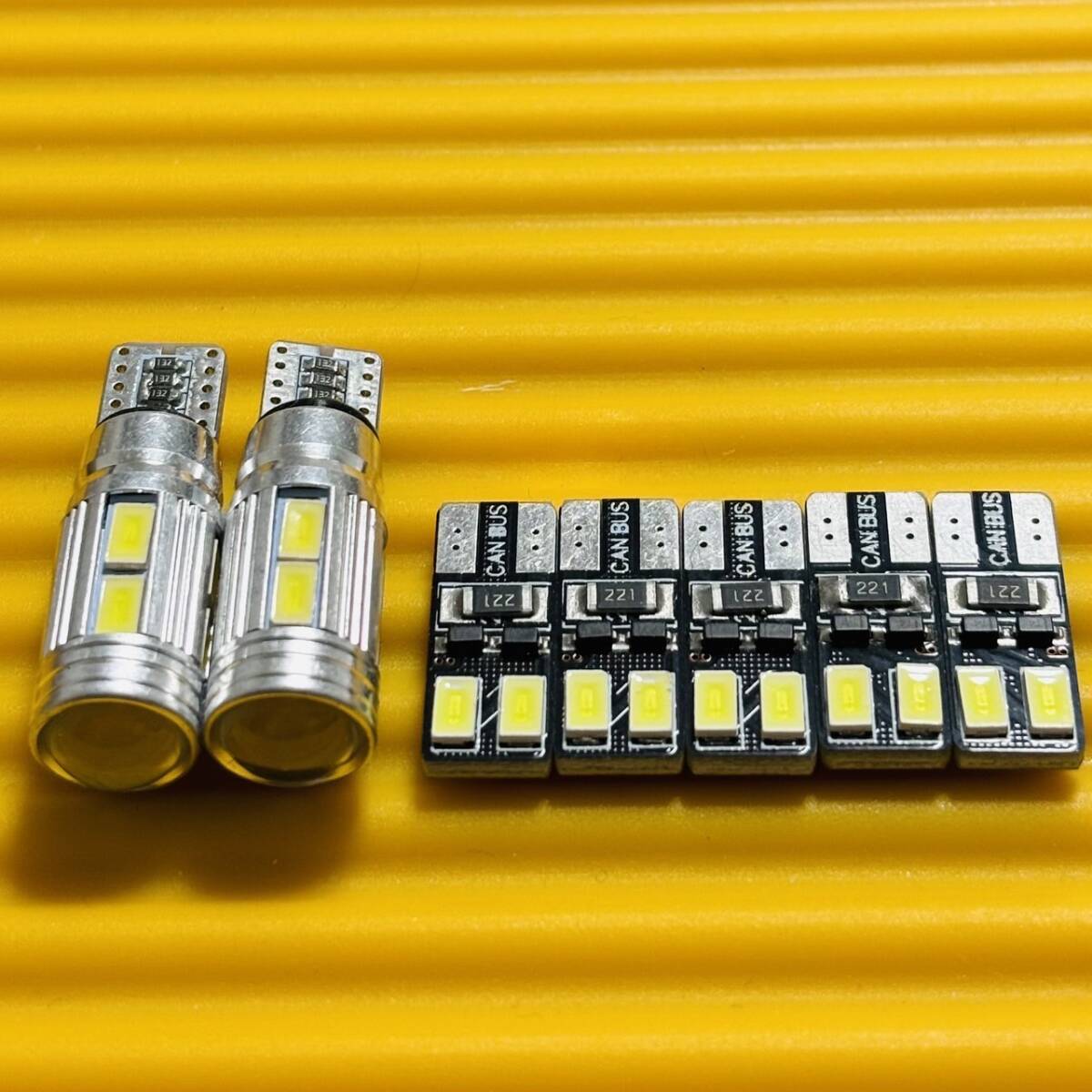 お得セット◇タフト LA900S LA910S 爆光!ルームランプ バックランプ ナンバー灯 7点セット ホワイト ダイハツ拍卖