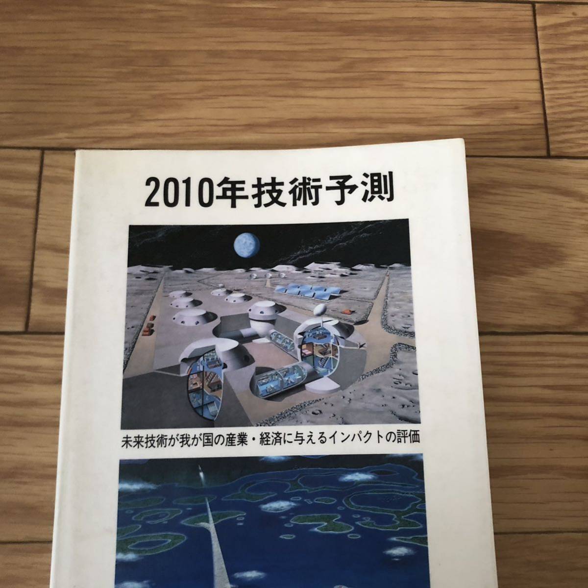 2010年技術予測 未来技術が我が国の産業 経済企画庁総合計画局編 リサイクル本 除籍本拍卖