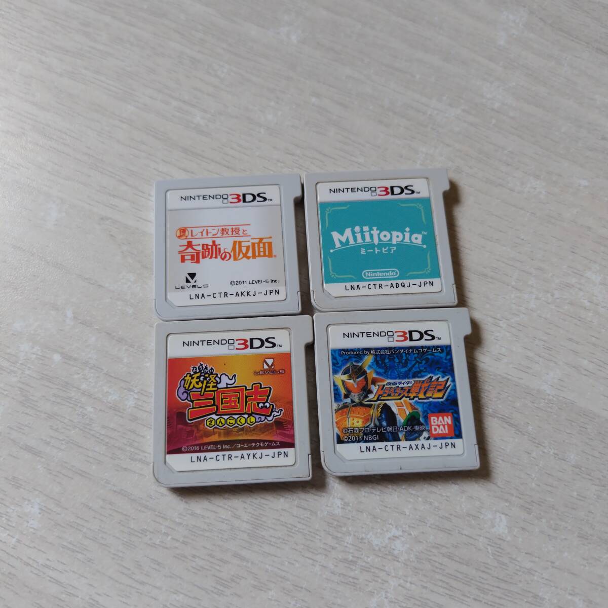 ☆3DS レイトン教授と奇跡の仮面 等4本!   何本でも同梱可☆拍卖
