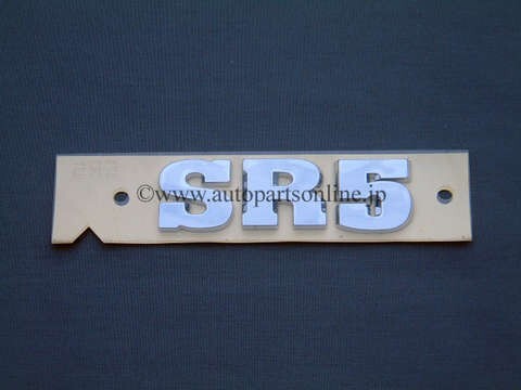 21 4RUNNER ハイラックス サーフ SR5 エンブレム EMBLEM PARTS US 部品 パーツ 210 トヨタ 純正 部品 北米 仕様 輸出 TOYOTA拍卖