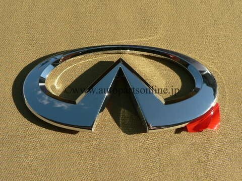 EX35 インフィニティ マーク リア エンブレム 純正 部品 スカイライン WAGON ワゴン INFINITI NISSAN PARTS EMBLEM 日産 純正 J50 EX37拍卖