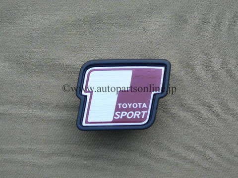 TOYOTA SPORT TS エンブレム カローラ 12# ランクス 部品パーツ拍卖