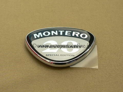 MONTERO フェンダー エンブレム 純正 パーツ V70 パジェロ PAJERO MITSUBISHI 将軍 SHOGUN EMBLEM parts 通販 いすゞ isuzu genuine 海外拍卖