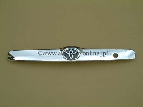 クローム 調 リアガーニッシュ 純正 部品 交換式 クルーガー TOYOTA KLUGER toyota parts トヨタ パーツ ガーニッシュ クローム リア拍卖