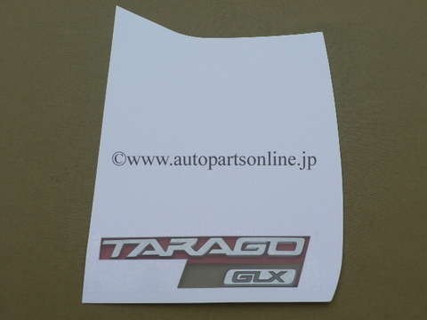 ACR5#,GSR5# TARAGO GLX EMBLEM エスティマ 5# 50 エンブレム ESTIMA 純正 部品 parts パーツ 海外 仕様 toyota トヨタ拍卖
