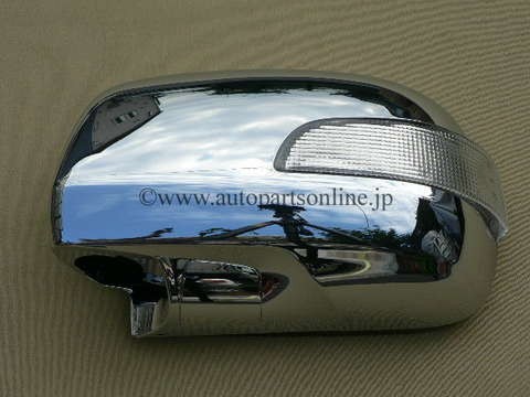 10 アルファード ウインカー ミラー メッキ サイド ターンランプ トヨタ 純正 部品 TOYOTA パーツ DOOR MIRROR W/SIDE TURN LAMP CHROME拍卖