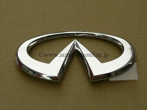 フロント エンブレム インフィニティ マーク QX4 INFINITI 部品 パーツ テラノ レグラス R50 純正 部品 parts web net 輸出 海外 仕様 通販拍卖