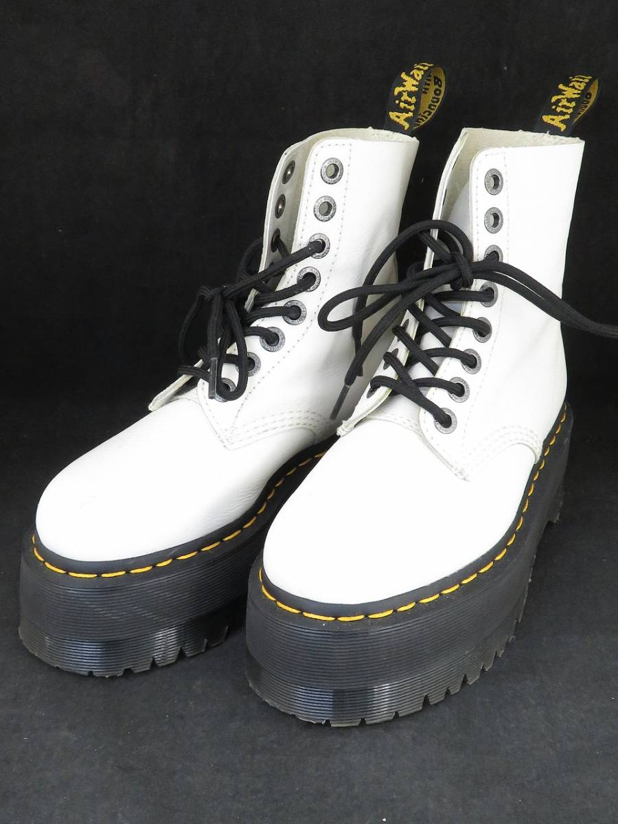 Dr.Martens ドクターマーチン 1460 8 ホールブーツ ホワイト UK3拍卖