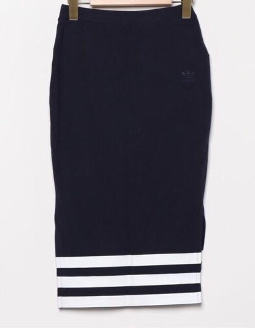 adidasアディダス☆ネイビータイトスカート拍卖