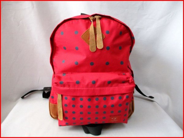 pou dou dou/プードゥドゥ◇リュックサック PK ドット柄 VINGT-TROIS H38cm拍卖