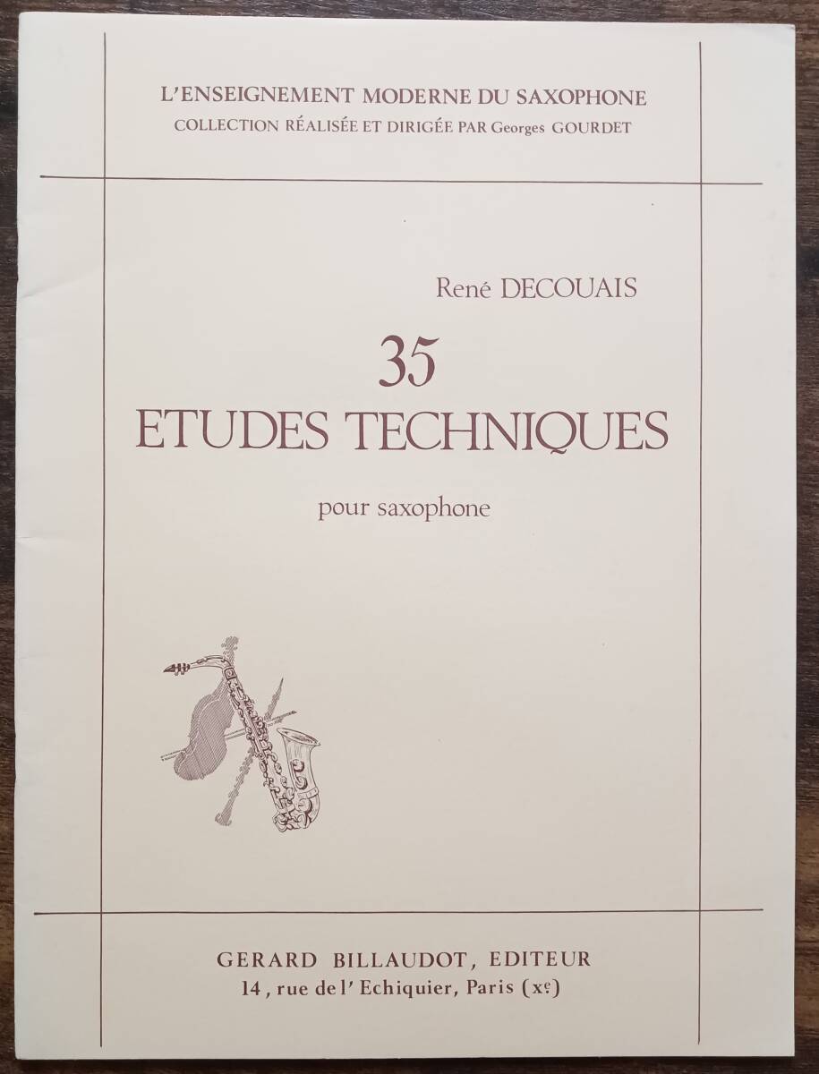 送料無料 サクソフォン楽譜 デクーエ:35の技術的練習曲集 サックス サクソフォーン 教則本拍卖