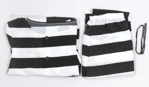 ラッキードッグ1 ジャン・カルロ 囚人服 コスチュームセット SIZE:M 838099-313G拍卖