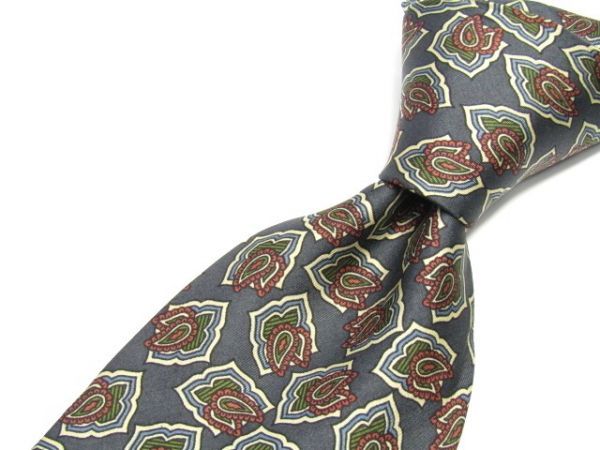 MARIO VALENTINO(マリオ・ヴァレンティーノ) シルクネクタイ ペーズリー柄 イタリア製 843020C130R16拍卖