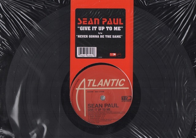 【廃盤12inch】SEAN PAUL / GIVE IT UP TO ME拍卖