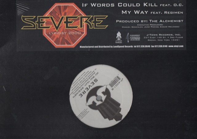 【廃盤新品未開封12inch】SEVERE / My Way Feat.REGIMEN拍卖