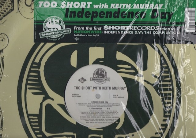 【廃盤12inch】TOO SHORT with KEITH MURRAY / Independence Day拍卖