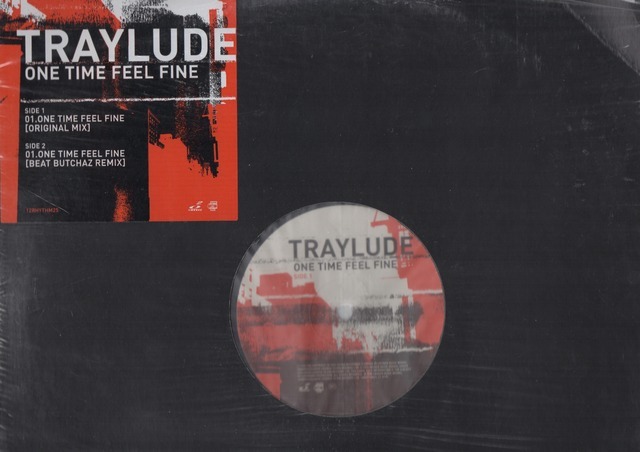 【廃盤12inch】TRAYLUDE / ONE TIME FEEL FINE拍卖