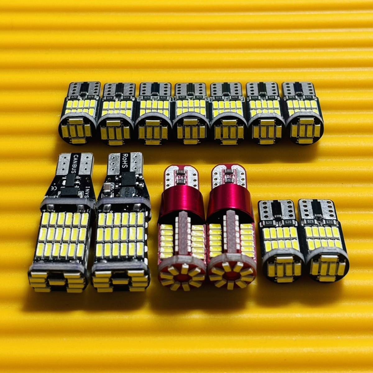 お買い得◇爆光13個セット!AHR20系 エスティマ ハイブリッド LED ルームランプ 車内灯 バックランプ ポジション ナンバー灯拍卖