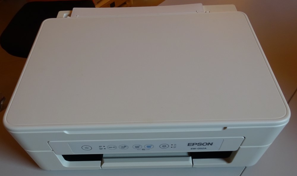 【中古】EPSON エプソン カラーインクジェット複合機 プリンタ スキャナ EW-052A A4 動作確認済み 2024020040拍卖