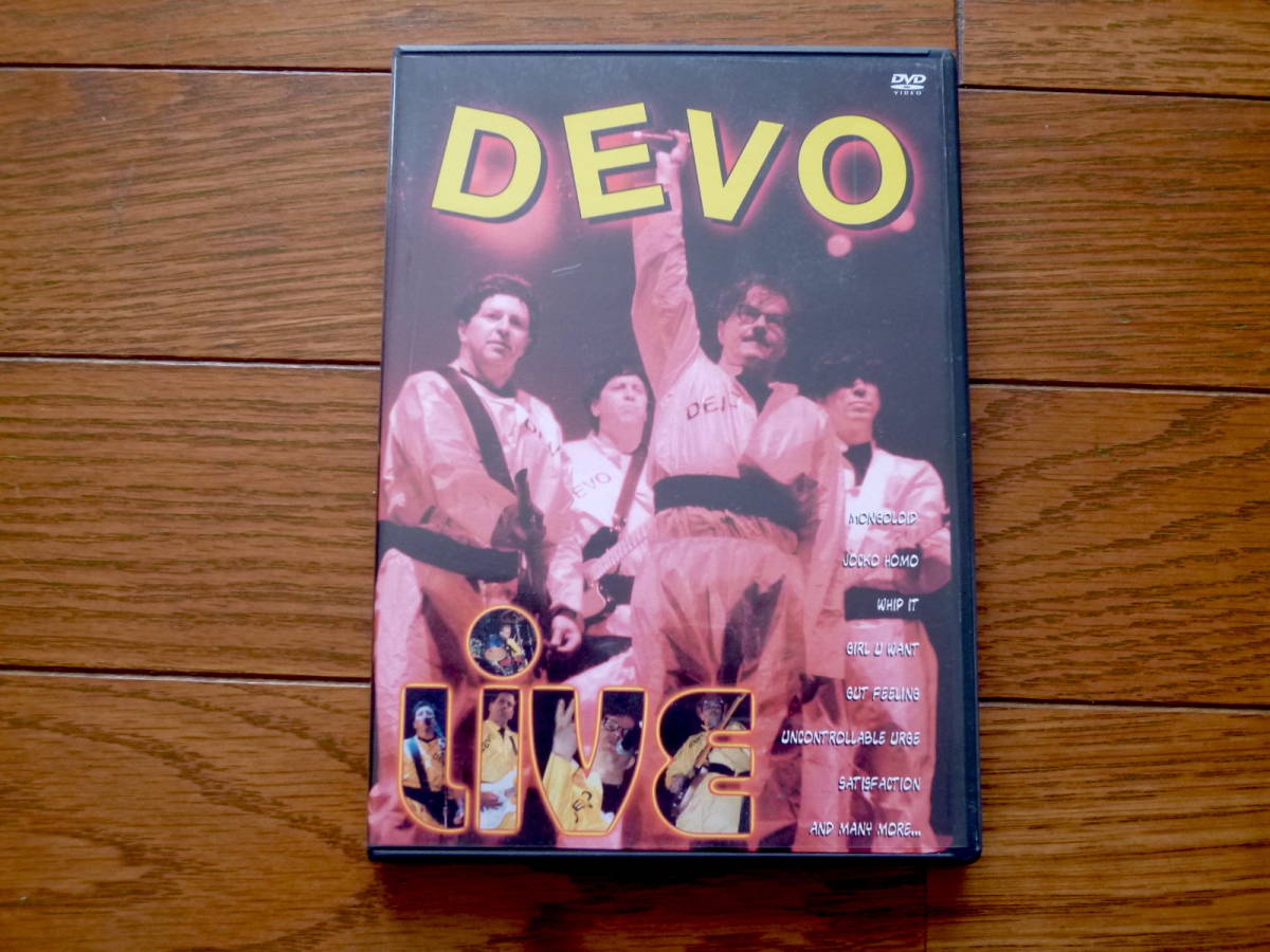 DVD DEVO LIVE (RHINO)拍卖